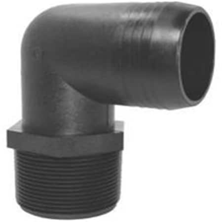 Dendesigns Elbow 1-1/2 Mpt X 1-1/2 Barb EL 112 P DE858802